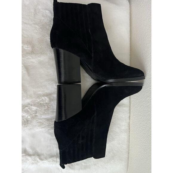 Marc Fisher Mlalva bootie suede black 8.5 - Picture 11 of 12